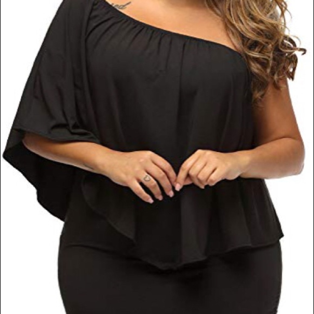 Off Shoulder/Strapless Mini Bodycon Dress